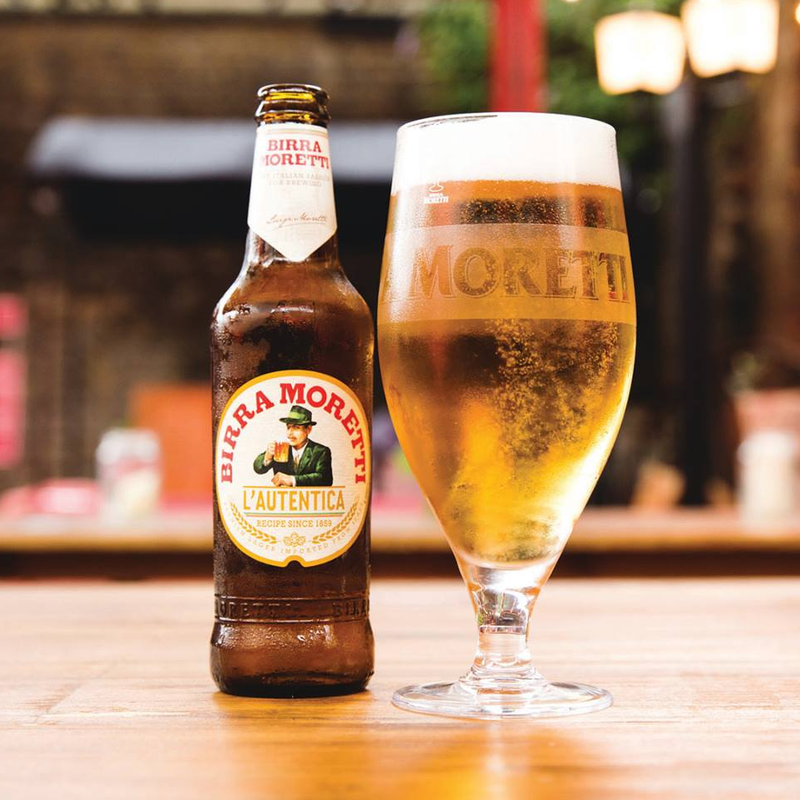 店长推 意大利原装进口莫奈迪全麦拉格啤酒moretti精酿330ml*24瓶