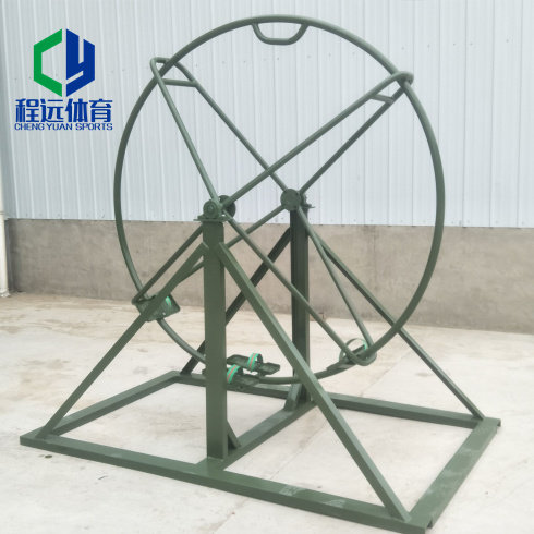 转轮大转轮旋转滚轮空军训练训练器材抗眩晕训练器材旋梯