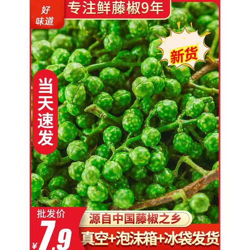 保鲜花椒四川鲜花椒四川特产