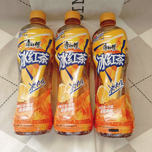 康师傅冰红茶500ml茶饮料饮品