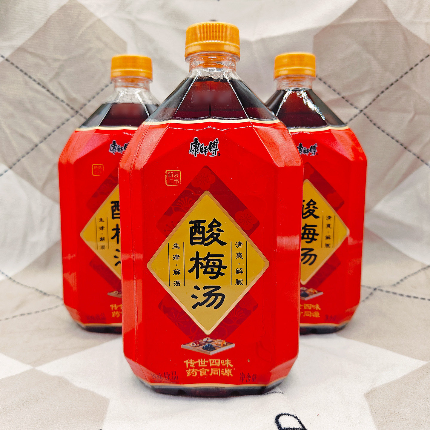 康师傅酸梅汤1升酸甜可口