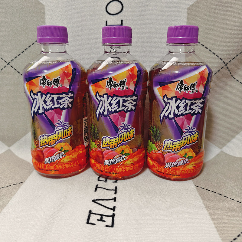 康师傅热带风味冰红茶330ml