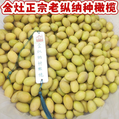 正宗潮汕金灶纳种橄榄生吃手信推