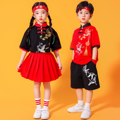国风儿童服装 少爷日常穿民族衣服华服红 汉服套装 童装 男童女童唐装