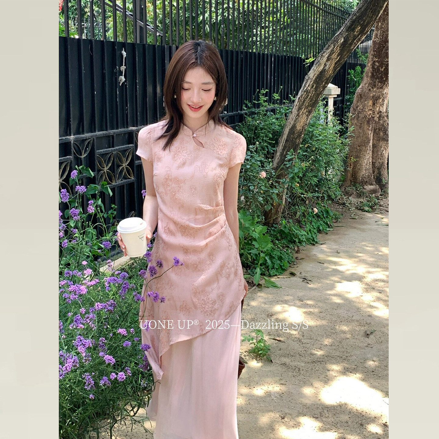 新中式连衣裙女夏高级感气质长裙