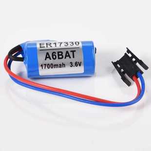 A6BAT 3.6V BAT 33电池 全新原装 ER17 三菱ER17330V