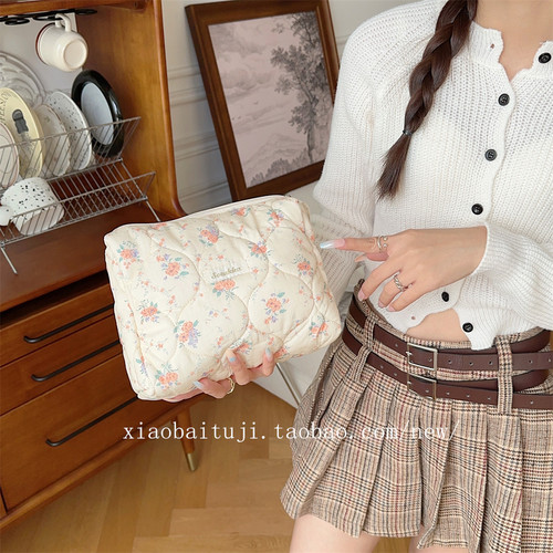 安若木兮化妆品收纳袋手拿包