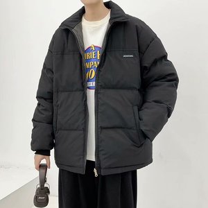 棉服男冬季韩版潮牌宽松棉衣两面穿加厚面包服 MY808/图片