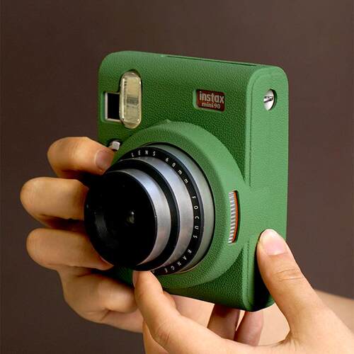 适用拍立得mini90相机包evo保护壳硅胶套mini99皮套防刮防撞
