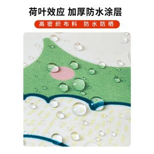 饰防水吊顶布防晒拍照背景 户外露营遮阳防晒布印花网红天幕营地装