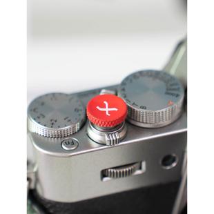 富士xt50相机快门按钮x100ViXT4xt30二代xt2010尼康zf热靴盖配件