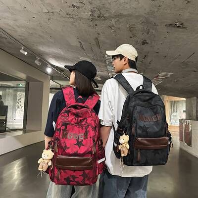 专柜品牌2026新款书包男初高中学生双肩包女结实耐用减负大容量高
