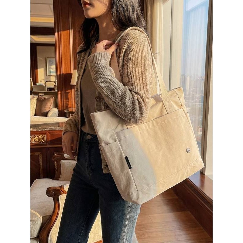 官方品牌ins原宿风百搭少女手提包大学生上课包单肩轻便日常大容,箱包皮具/热销女包/男包,托特包,淘宝优惠券,粉丝福利购,淘宝优惠卷