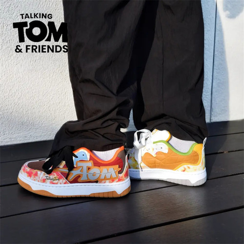 汤姆猫鸳鸯情侣潮鞋休闲板鞋男