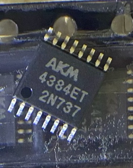 AK4384ET-E2 丝印4384ET 封装TSSOP-16 双声道音频芯片 原装正品