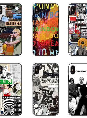 适用Radiohead电台司令汤姆约克保护套苹果7vivo华为mate60ppro红米三星S23小米iPhone15promax手机壳