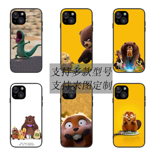 适用梅宝河狸变身计划Hoppers蜥蜴汤姆iphone17promax手机壳新款16创意17pro高级感15全包14plus防摔13小众12