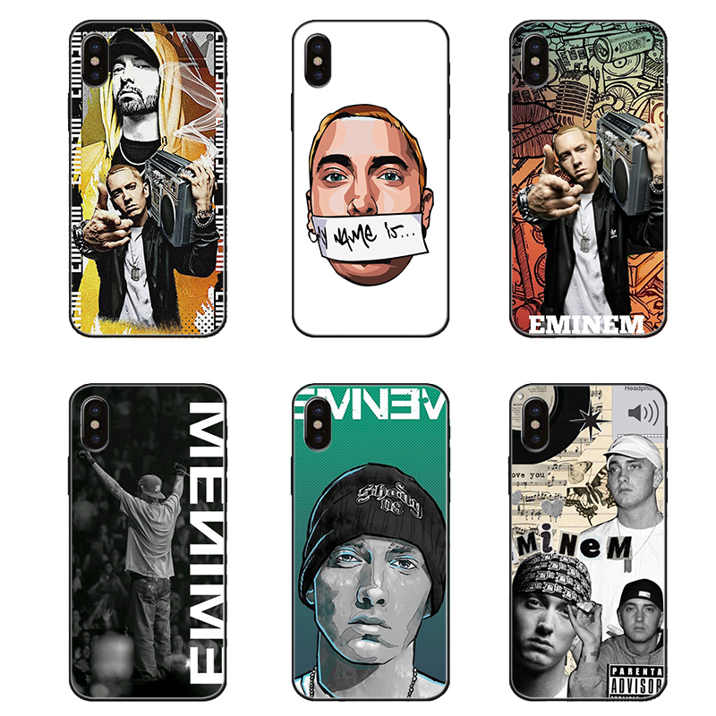 适用Rap歌手埃米纳姆Eminem保护套苹果7vivo华为mate60ppro红米三星s24ultra小米iPhone15pro手机壳