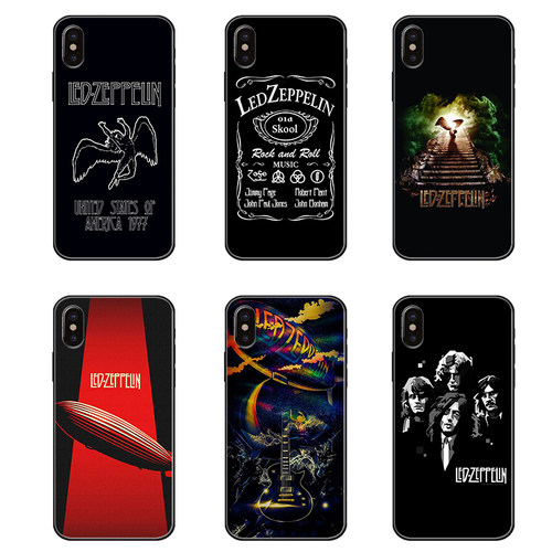 适用led zeppelin齐柏林飞船IPhone15手机软手机壳苹果16套14proMax红米note9vivo华为mate60三星S24s23