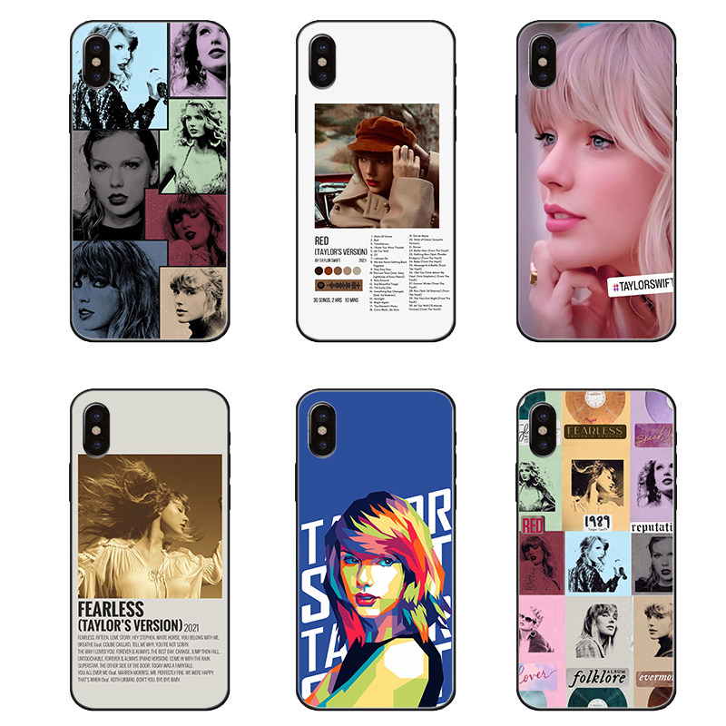 适用霉霉泰勒·斯威夫特Taylor Swift手机壳苹果XRoppo小米vivo华为mate60proiPhone15p
