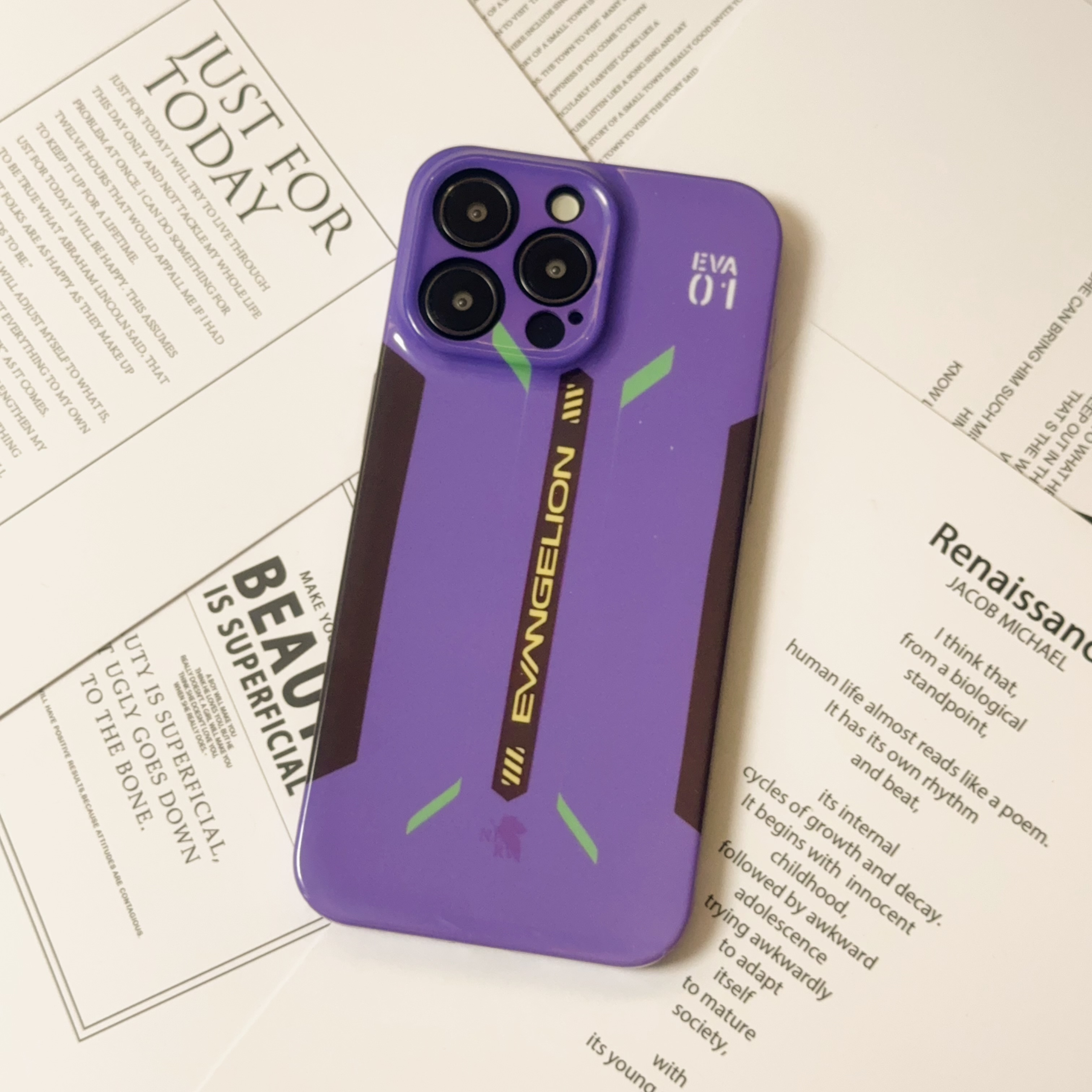 EVA菲林手机壳适用17Air苹果16Pro华为Pura80荣耀300初号机vivo福音战士iqoo13一加ace5小米15动漫OPPOreno14