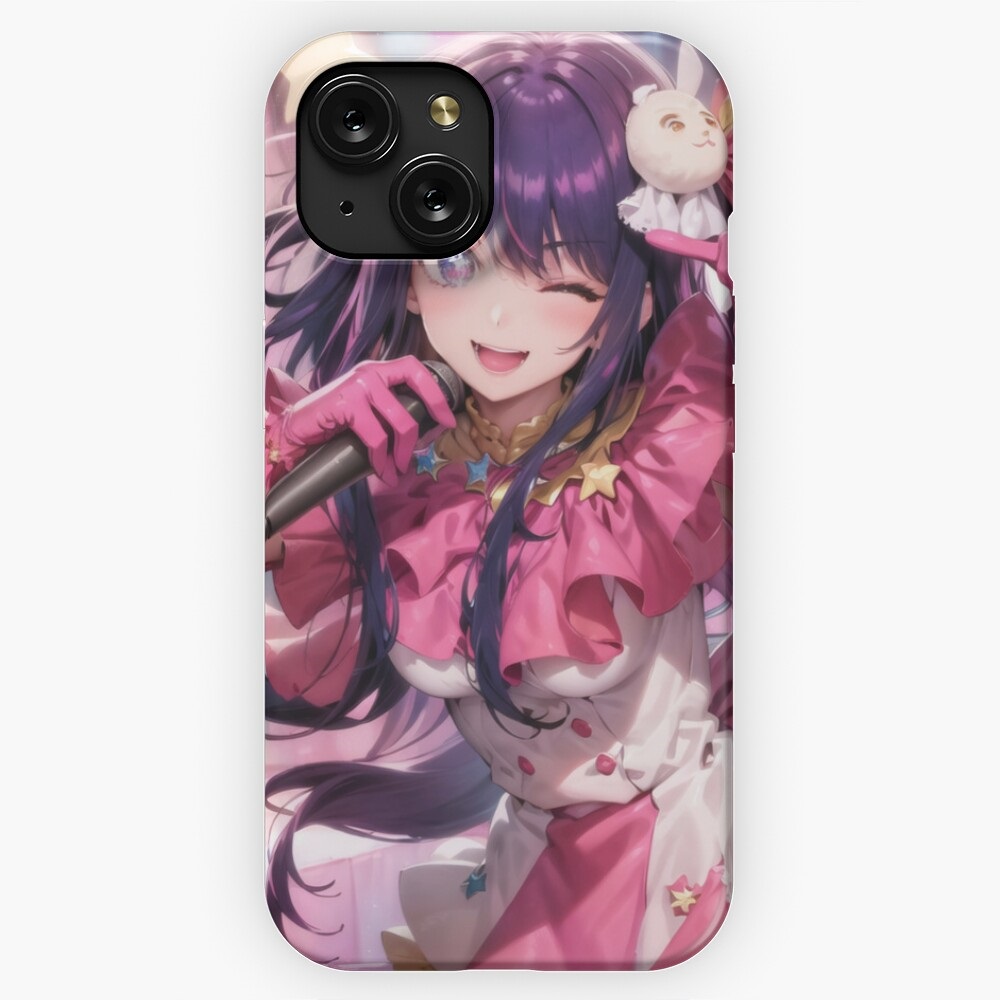 亮面菲林硬壳星野爱15ProMax手机壳适用苹果14Plus我推的孩子iPhone13vivo一加ace3v小米12动漫oppo华为P70套