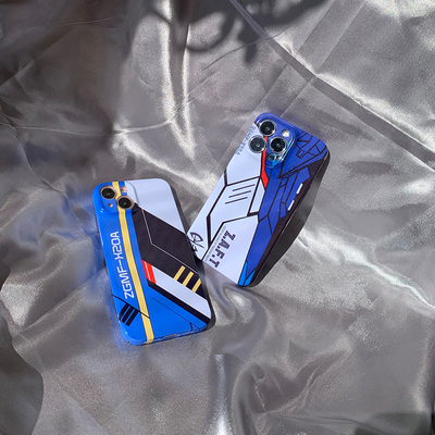 高达菲林手机壳适用17Air苹果16Pro华为Pura80荣耀300机甲风VIVOiqoo13一加ace5小米15红米K80硬壳OPPOreno14