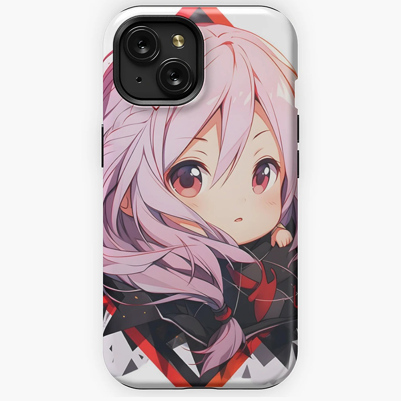 亮面菲林硬壳罪恶王冠15ProMax手机壳适用于苹果14puls楪祈iPhone13华为P60卡通vivo一加ace3小米12s动漫oppo