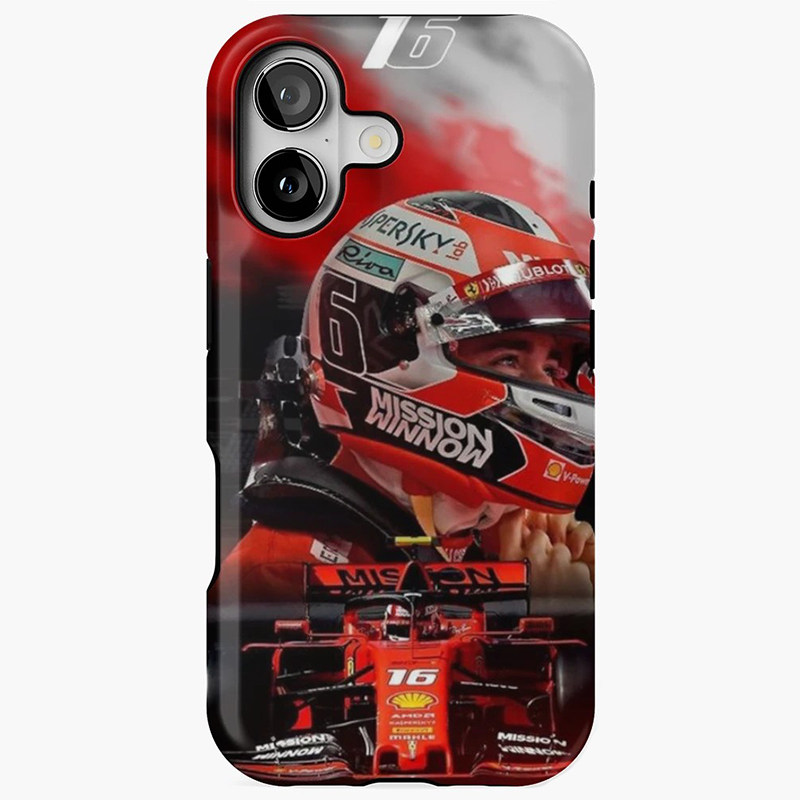 F1赛车Magsafe菲林硬套手机壳适用ip17Air苹果16E防摔15plus磁吸14夏尔勒克莱尔iPhone13菲林12promax保护套