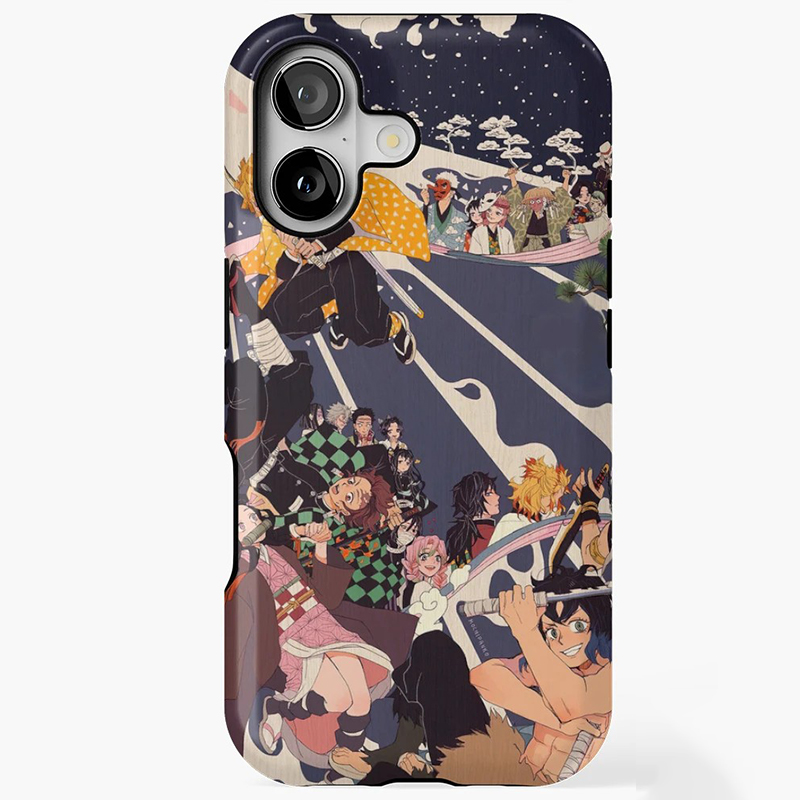 祢豆子炭治郎Magsafe菲林手机壳适用iPhone17Air苹果16防摔15plus磁吸14防摔ip13鬼灭之刃12promax我妻善逸