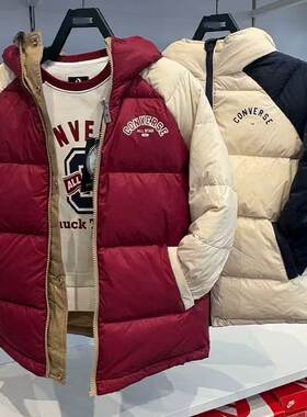 匡威25年冬季男女童双面穿羽绒服