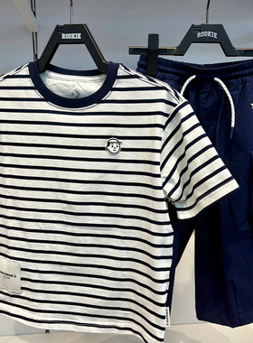 CONVERSE匡威Noritake联名款25年夏季男女童针织短袖CV2522223