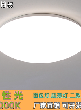 星球盾LED中性光吸顶灯暖光灯