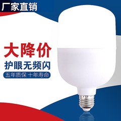 LED灯泡超亮节能大功率led灯E27大螺口10W60W120W工厂车间照明灯