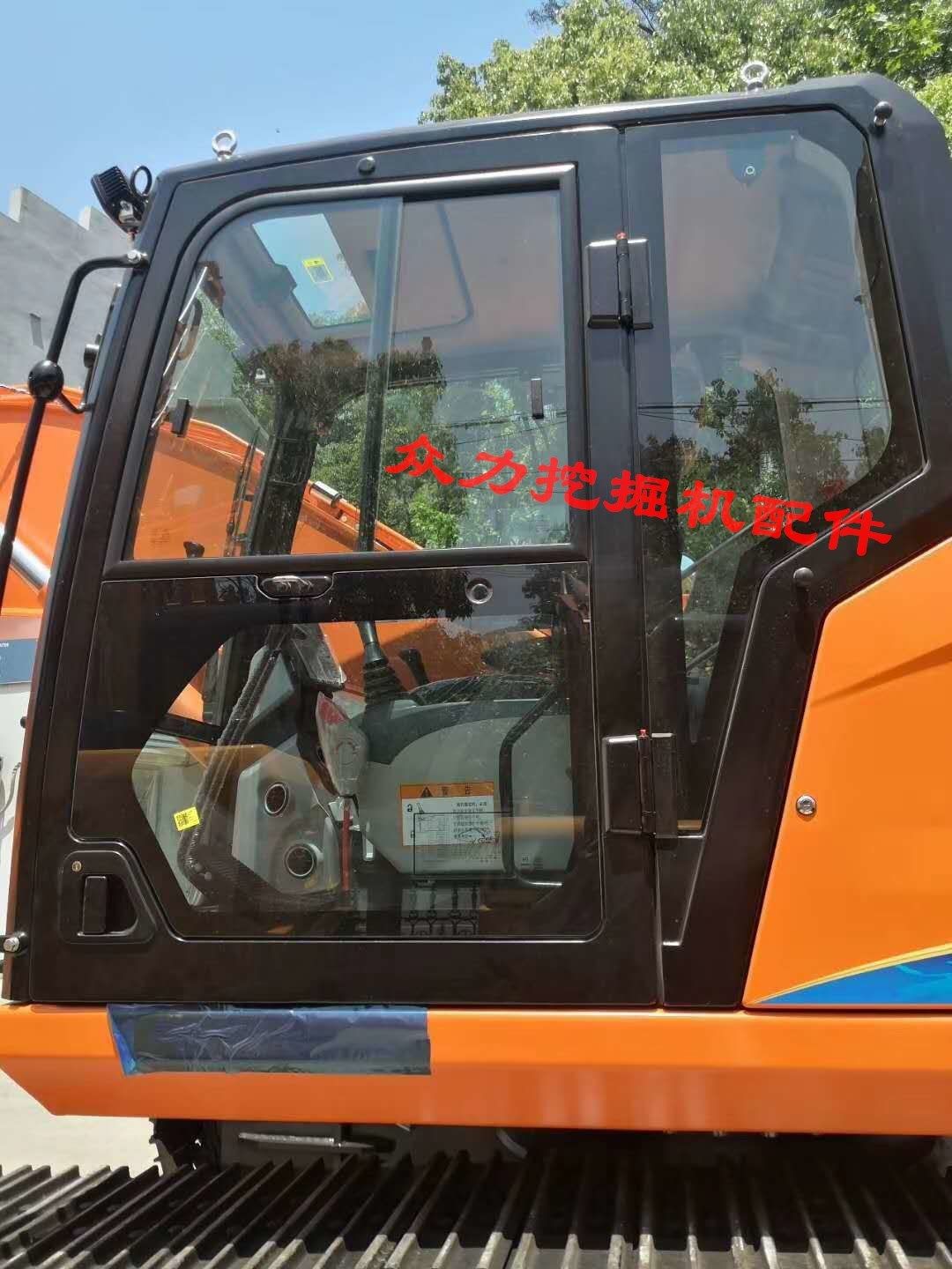龙工挖掘机玻璃 龙工6245f前挡前下前推拉后推拉门下后侧后挡