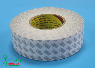 3m超薄耐高温棉纸标牌双面胶