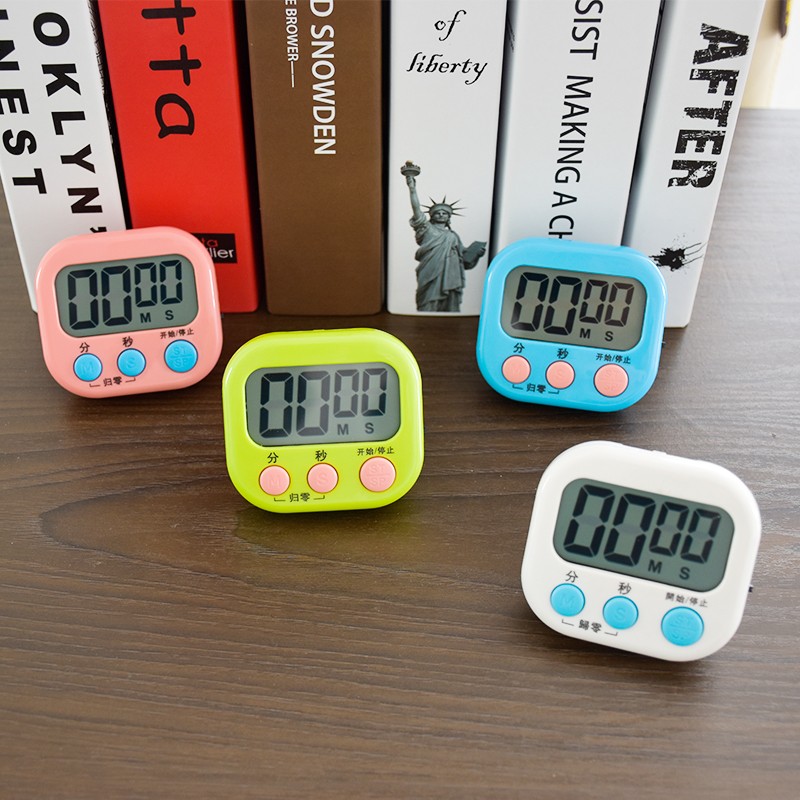 多功能电子定时计时器学生做题提醒闹钟学习时间管理厨房考研烘焙