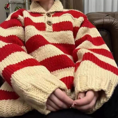 韩国thebar八奶秋冬翻领