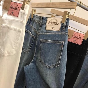 高腰宽松直筒显瘦牛仔裤 2025早春新款 女 高品质订单 无可替代