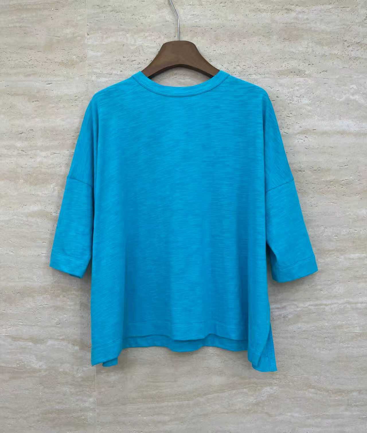 ADER ROSE宽松七分袖T恤女软糯大板型券后269元