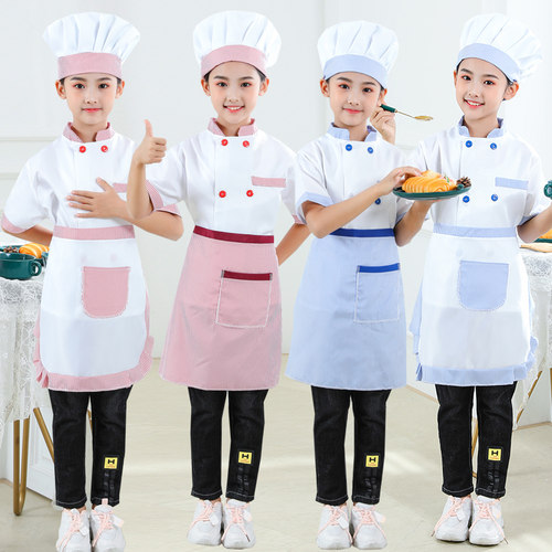 演出服厨师幼儿活动cosplay包邮