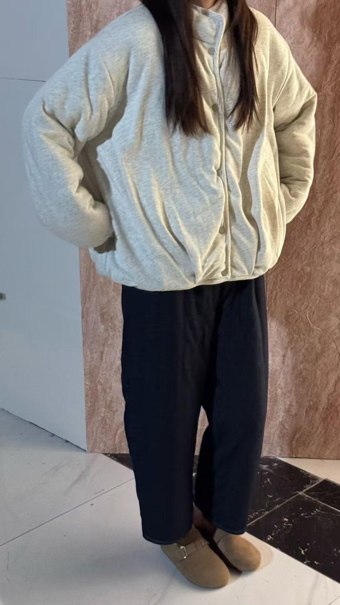 2025新款冬季棉花衣女保暖夹棉外套棉袄设计感小众家居服套装,女士内衣/男士内衣/家居服,睡衣/家居服套装,淘宝优惠券,粉丝福利购,淘宝优惠卷