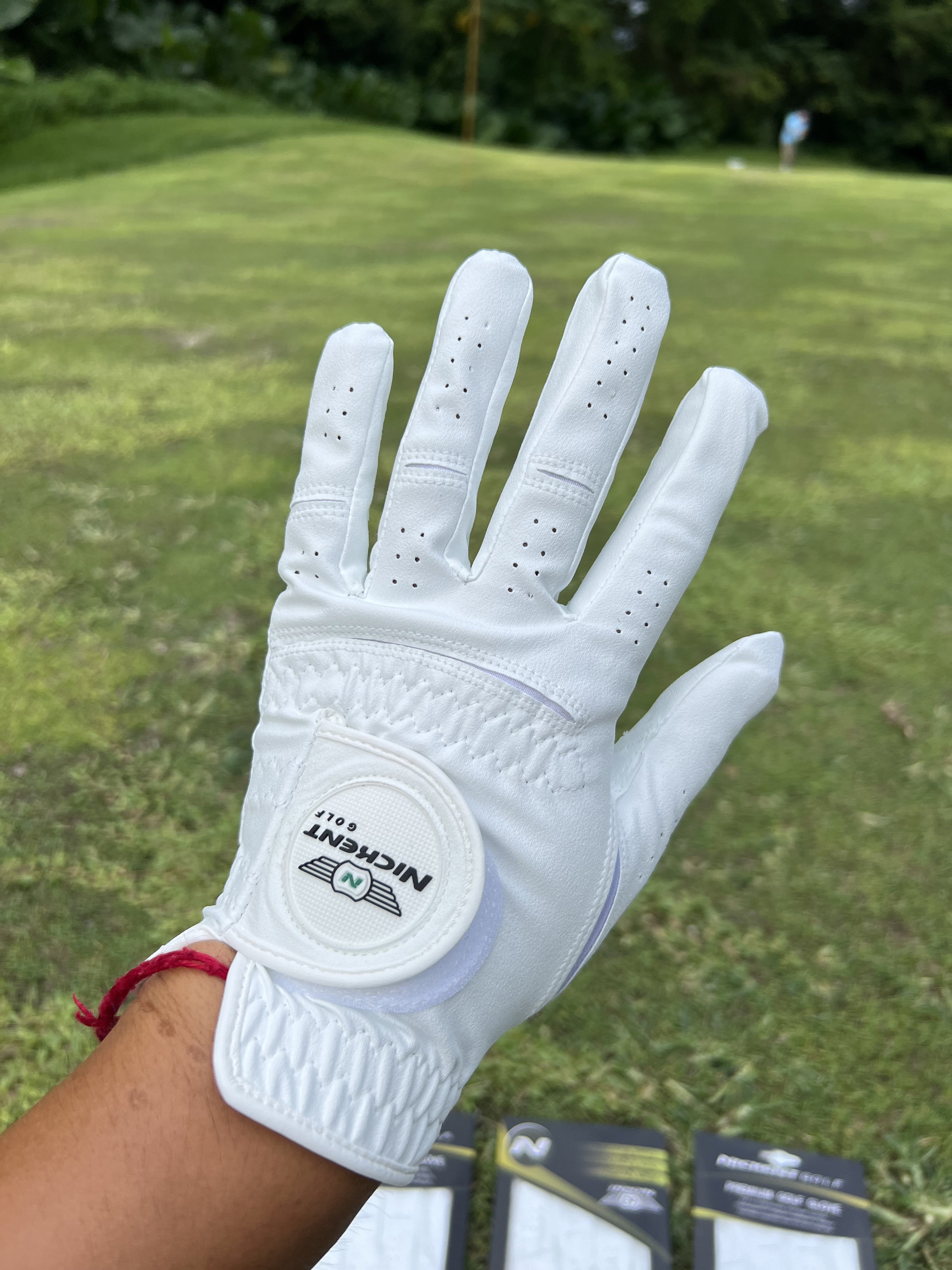 包邮高尔夫手套 nickent男士左手单手套 GOLF超薄透气纳米布手套