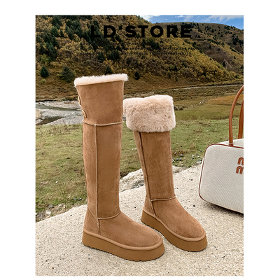 【闪电！发货】厚绒保暖雪地靴