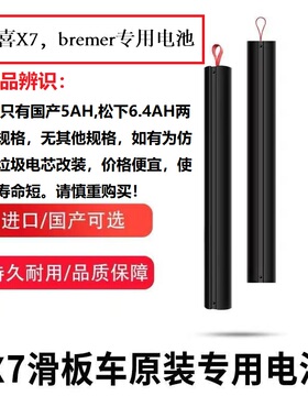 原装X7电动滑板车电池18650动力电芯适配HX BREMER滑板车专用配件