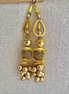 进口宝莱坞民族风挂坠印度舞服饰挂饰珠子三款2022新现货印巴特色