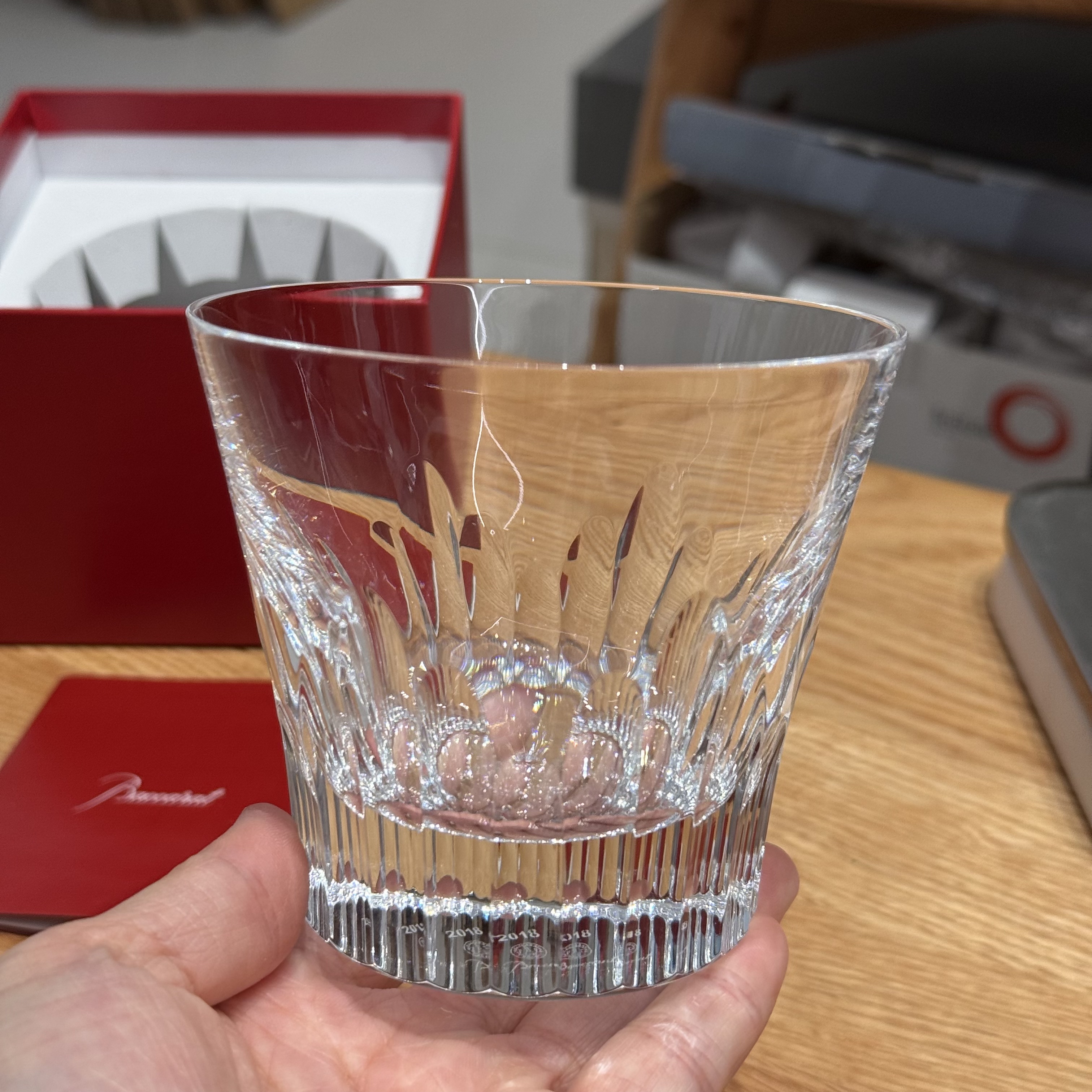 法国Baccarat巴卡拉2018年份限定FIORA菲奥拉水晶威士忌酒杯 保真
