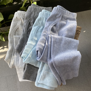 秋裤 软糯好手感 男童棉毛裤 婴儿绒打底裤 无骨拼接贴身舒适