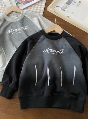 S X【24CS12】渐变色卫衣