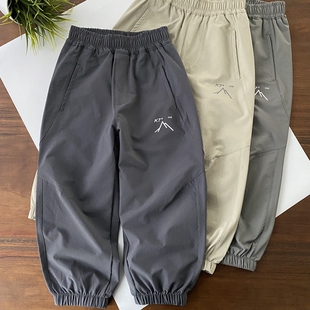 140码 只有110 微弹不紧绷 运动更舒适 断码 男童春夏速干裤 福利